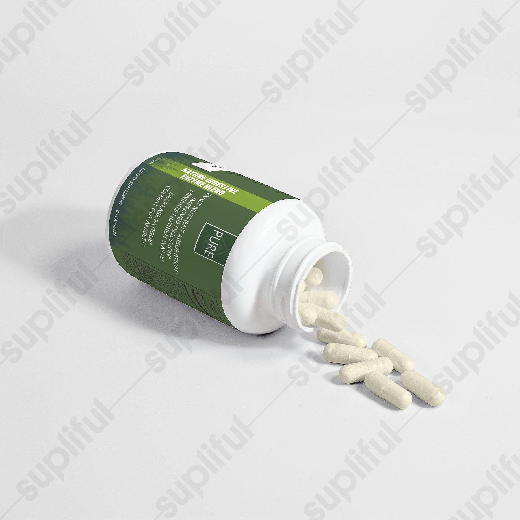 PURE. Digestive Enzyme Blend for Enhanced Nutrient Absorbtion PURE Supplement